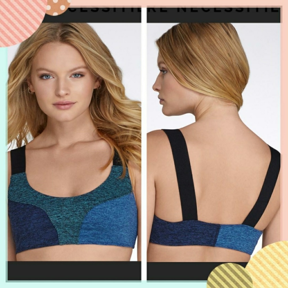 Color Blocked Dylan Wire-Free Sports Bra