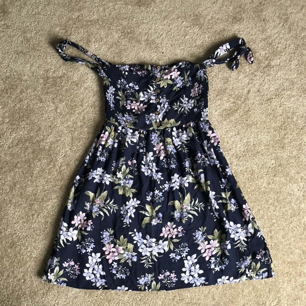 NWT American Eagle Floral Sweetheart Dress