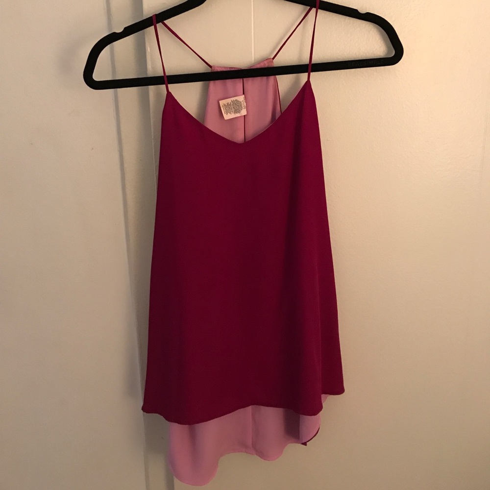 Magenta tank