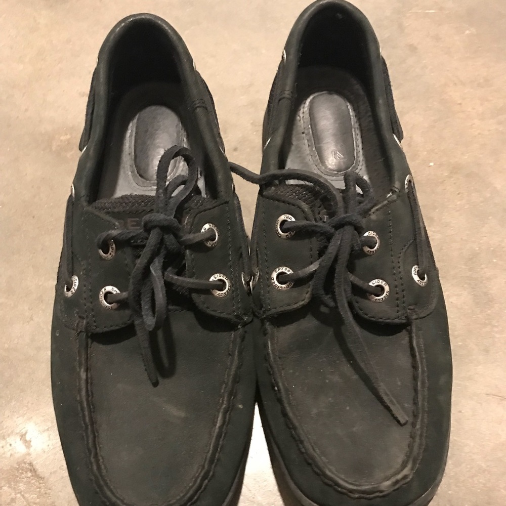 Black Sperrys