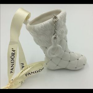 🎄 Genuine PANDORA 2012 STOCKING Ornament