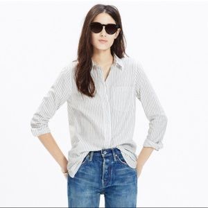 Madewell Ex-boyfriend Shirt in Napa Stripe