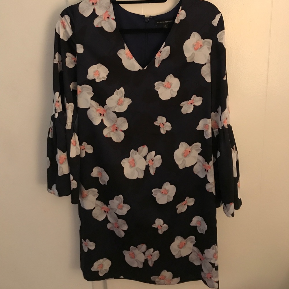 Blue orchid dress