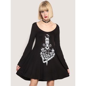 Gypsy Warrior Bell Sleeve Dress