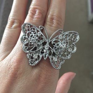 Beautiful butterfly ring