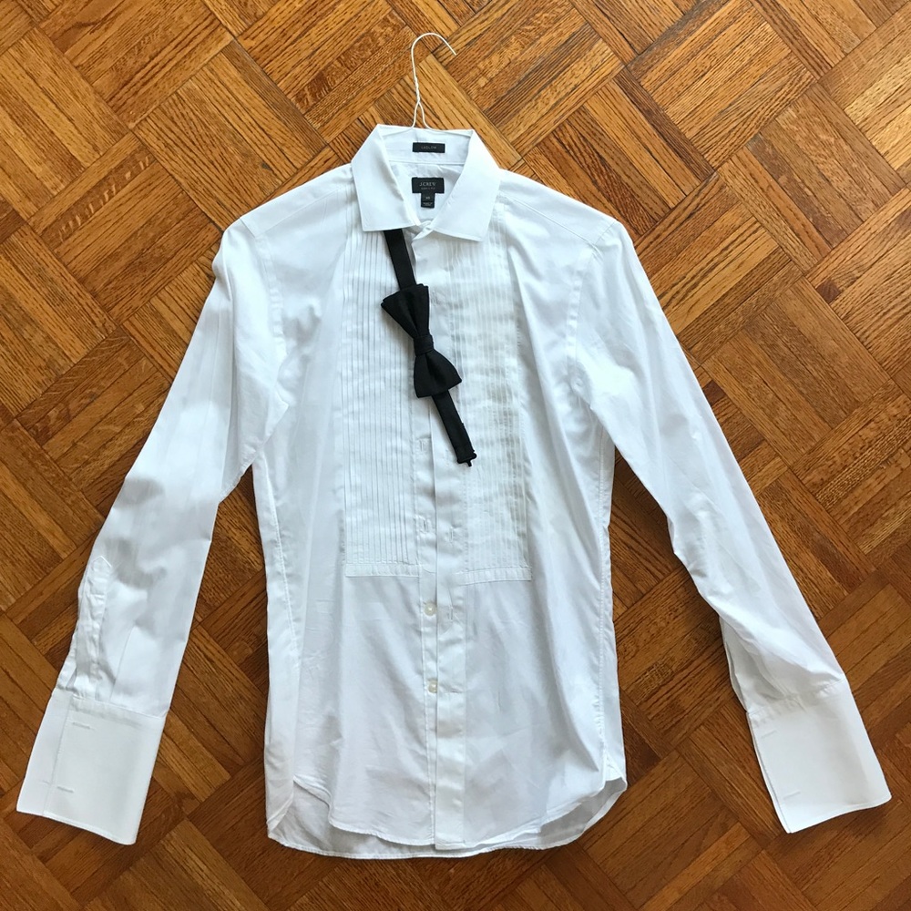 J.Crew Ludlow pleated tuxedo suit. - Picture 5 of 8