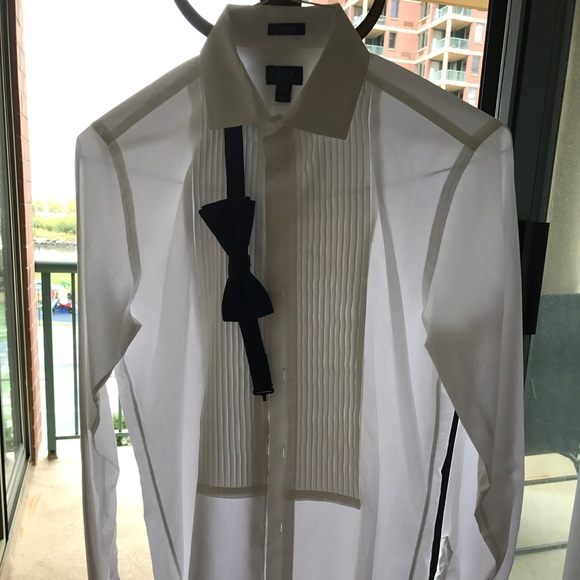 J.Crew Ludlow pleated tuxedo suit. - Picture 6 of 8