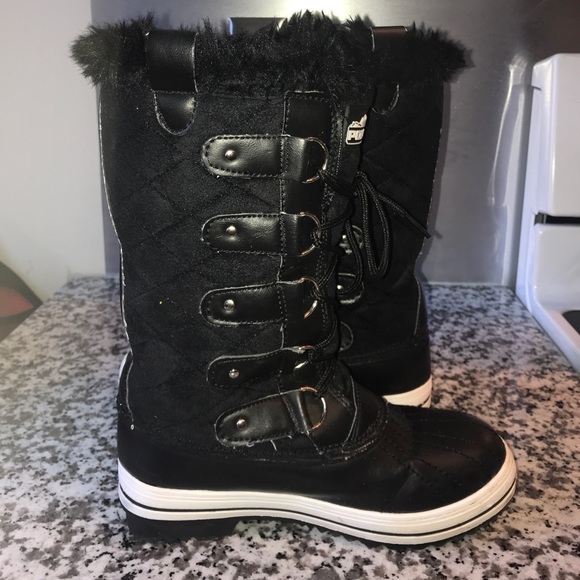 Polar Faux Fur Winter Boots - Picture 5 of 8