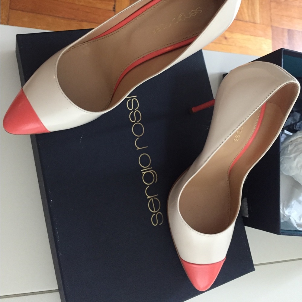NEW SERGIO ROSSI ITALIAN PUMP SHOES PARADISE