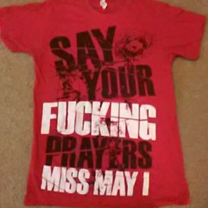 Miss May I T Shirt - Small
