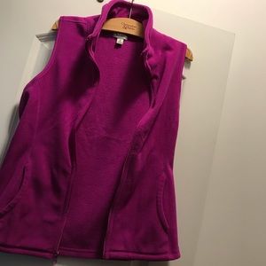 Fleece Vest (Purple)