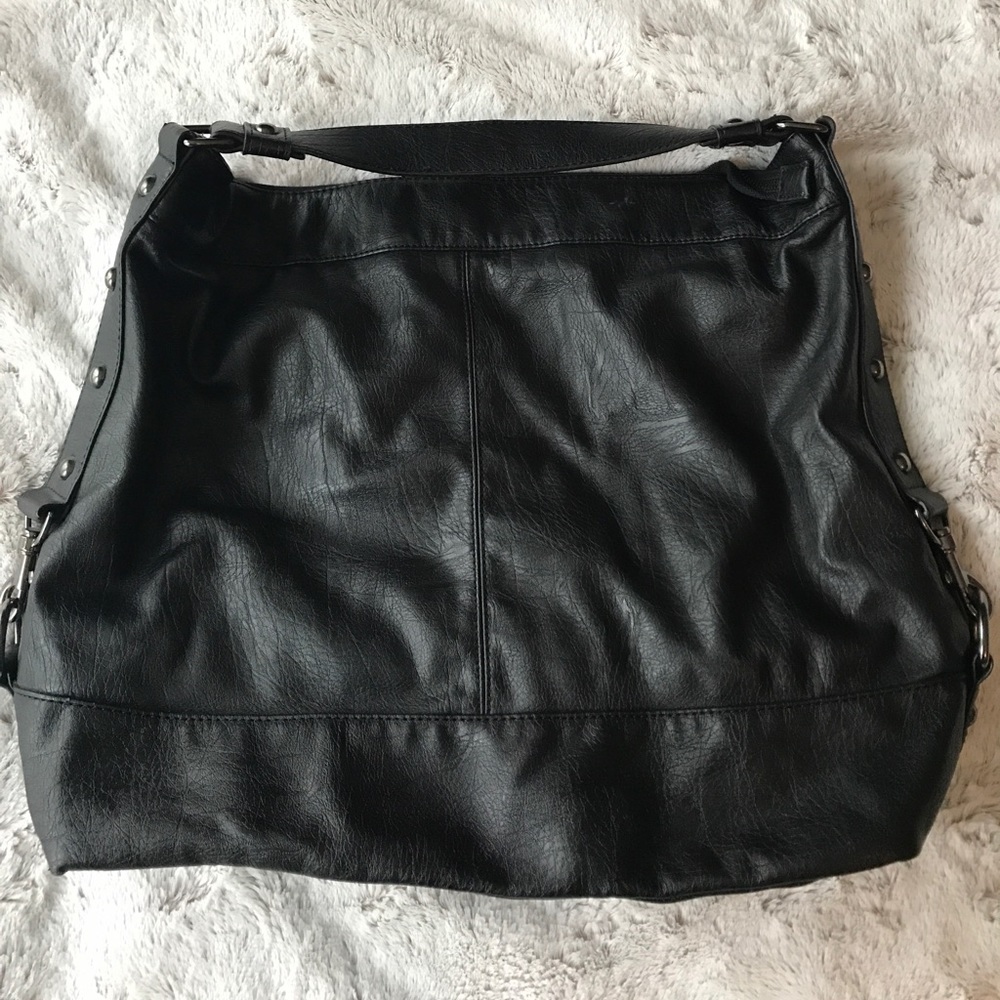 Express faux leather purse