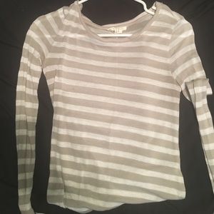 long sleeve striped shirt