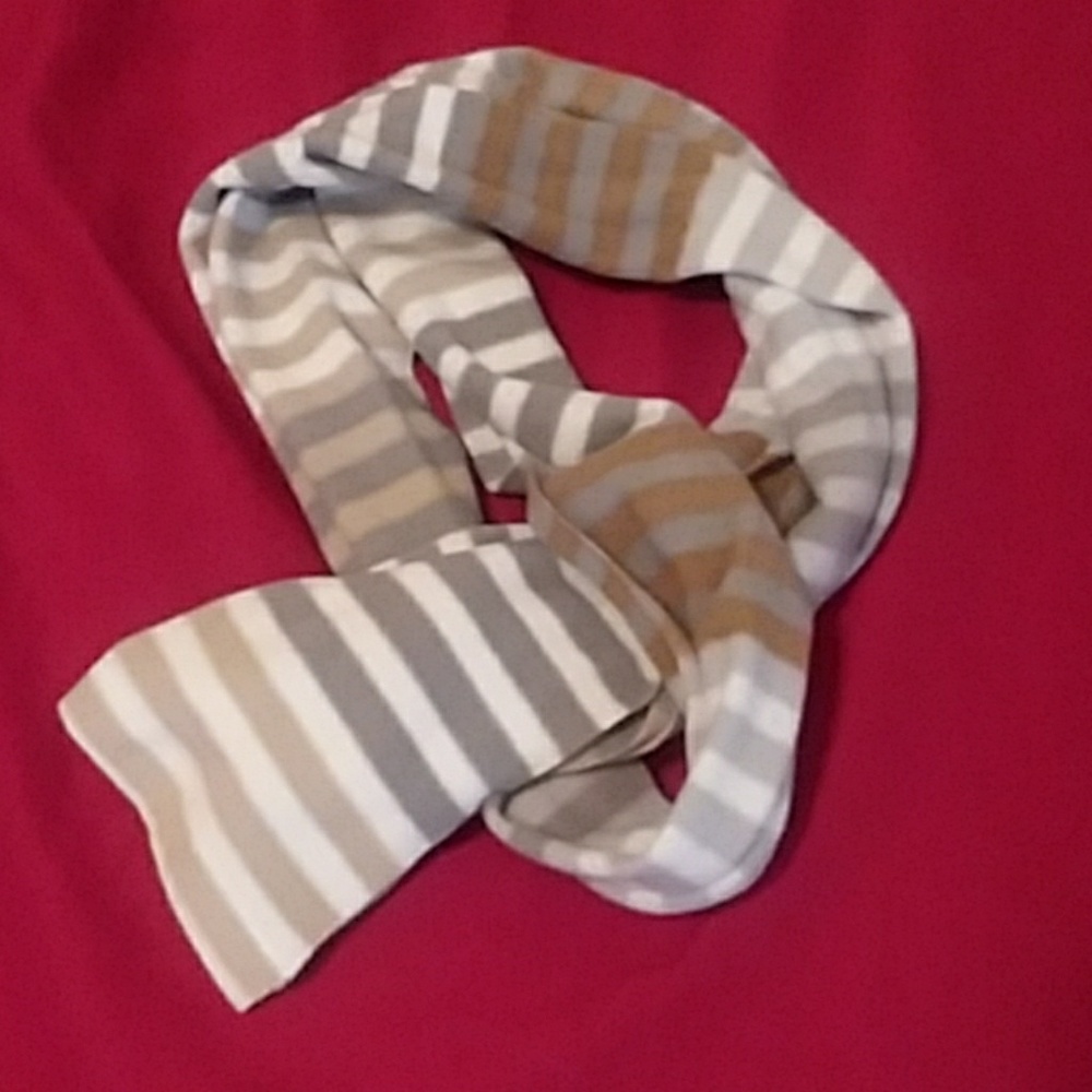 Striped scarf