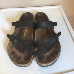 Black Birkenstocks