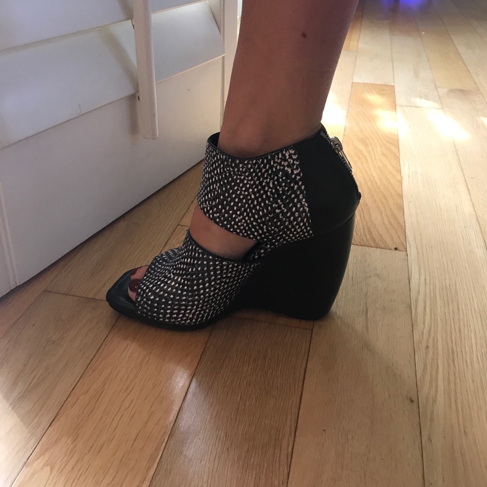 Balenciaga snake skin sandals