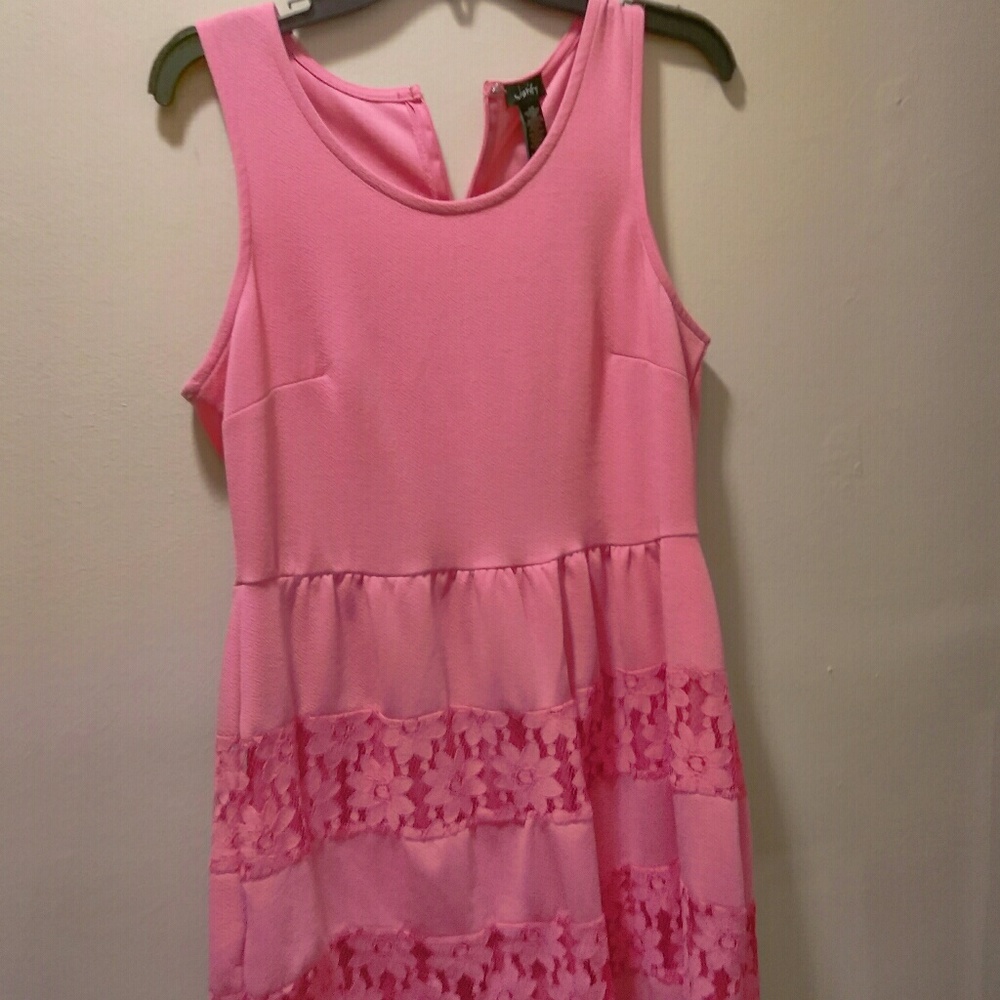 Pink dress