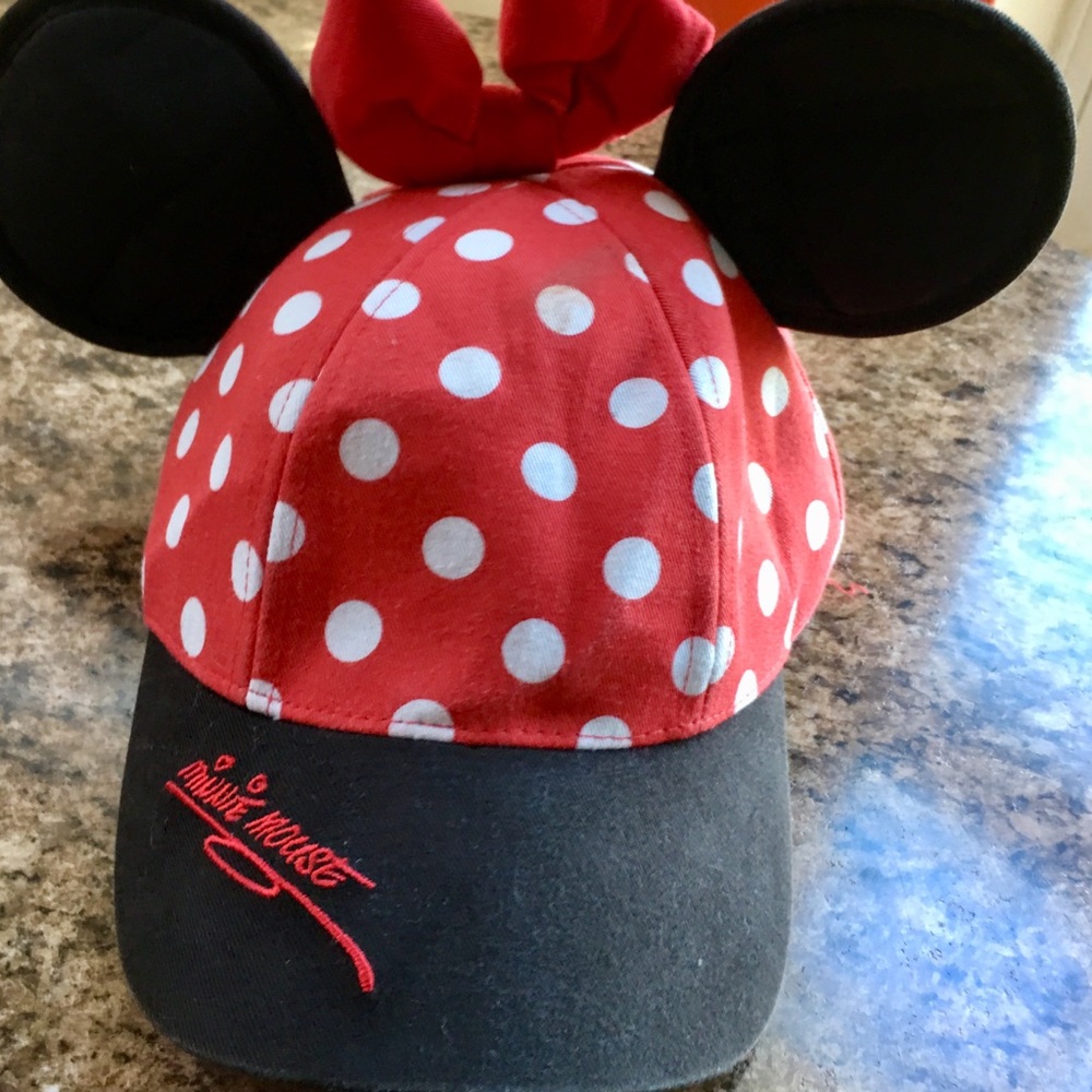 Disney Parks Minnie Mouse Youth Baseball Cap