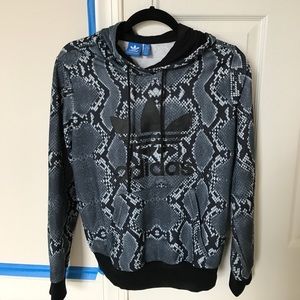snakeskin hoodie