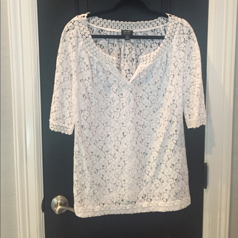 Lace tunic