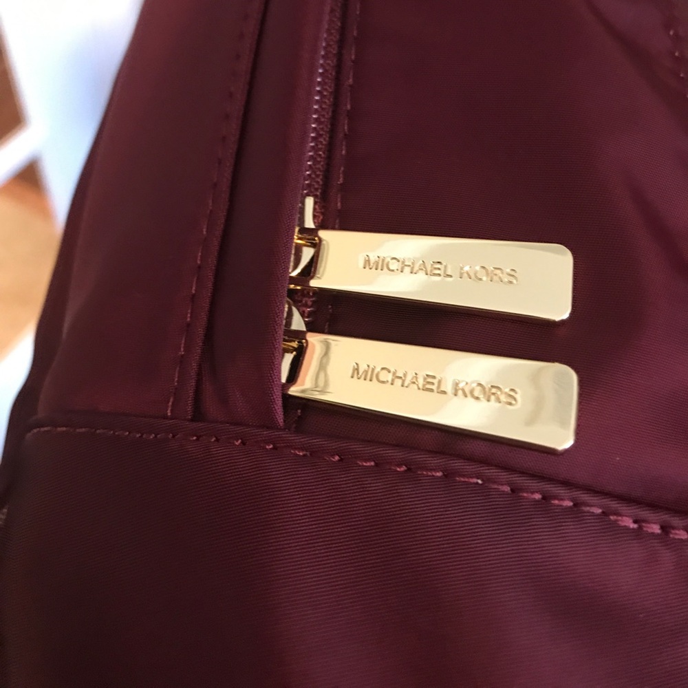 Michael Kors Plum Backpack - Picture 6 of 8