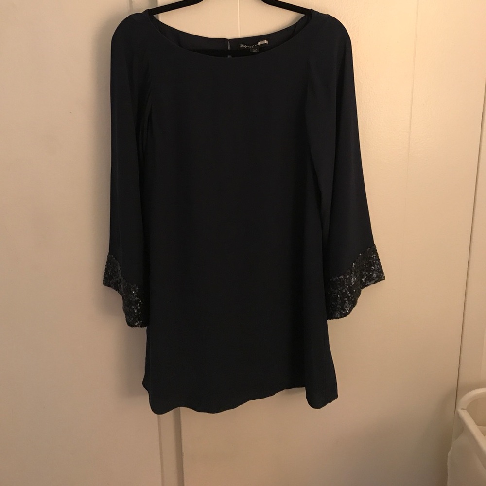 Navy Holiday Cocktail dress