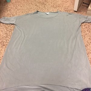 Lularoe NWOT Small grey irma modal material!!