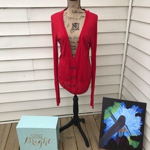 Red Lightweight Sweater