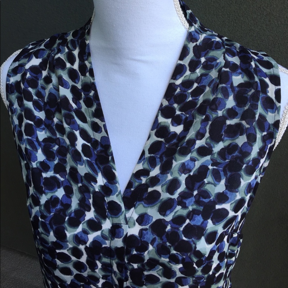 NWOT NIC+ZOE patterned blouse