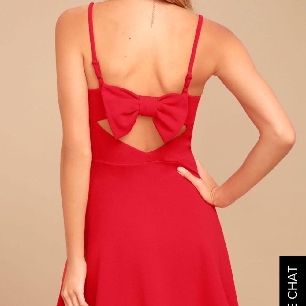 Lulus red dress