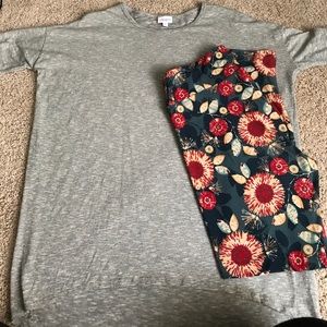 LuLaRoe outfit-  irma and leggings