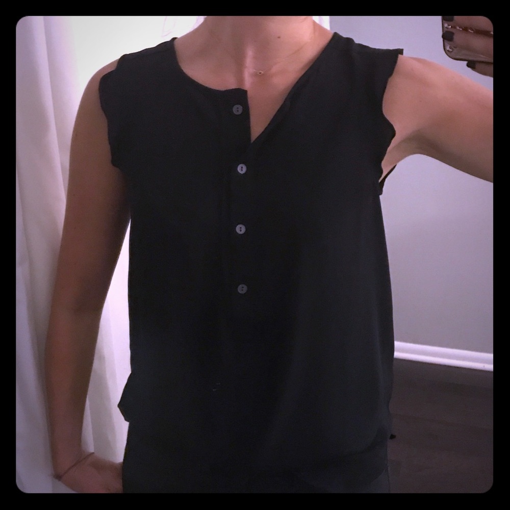 LOFT Flutter Sleeve Blouse.