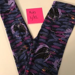 Lularoe Disney Villains Maleficent L/XL kids NWT
