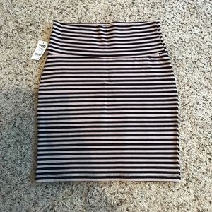 Striped Mini Skirt