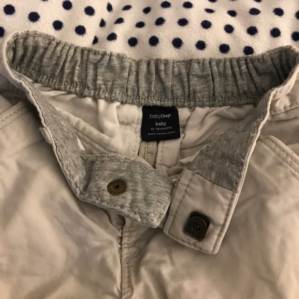 Baby GAP khakis. 12-18mo. Like New