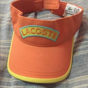 Fun multicolor Lacoste visor