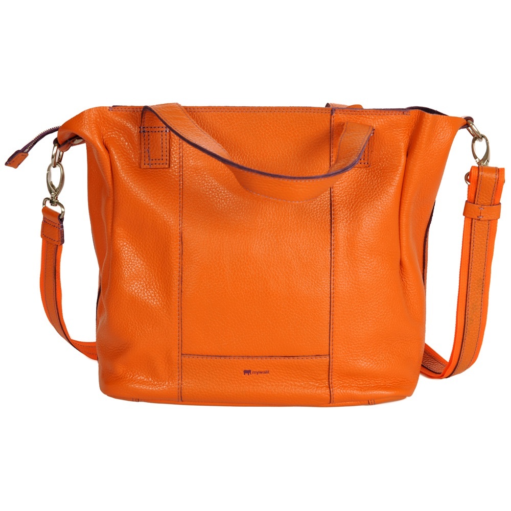 Mywalit Italian Leather Shopper Tote