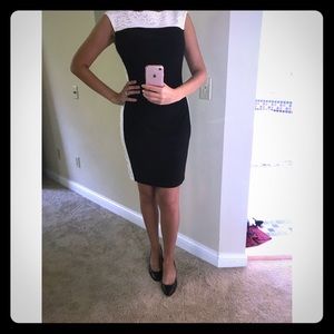 Chaps Black Dress. Size M.