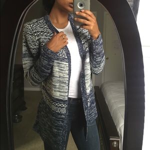 NWOT Navy Cardigan Sweater