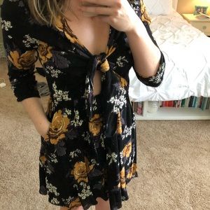 Free People Front Tie Dress!