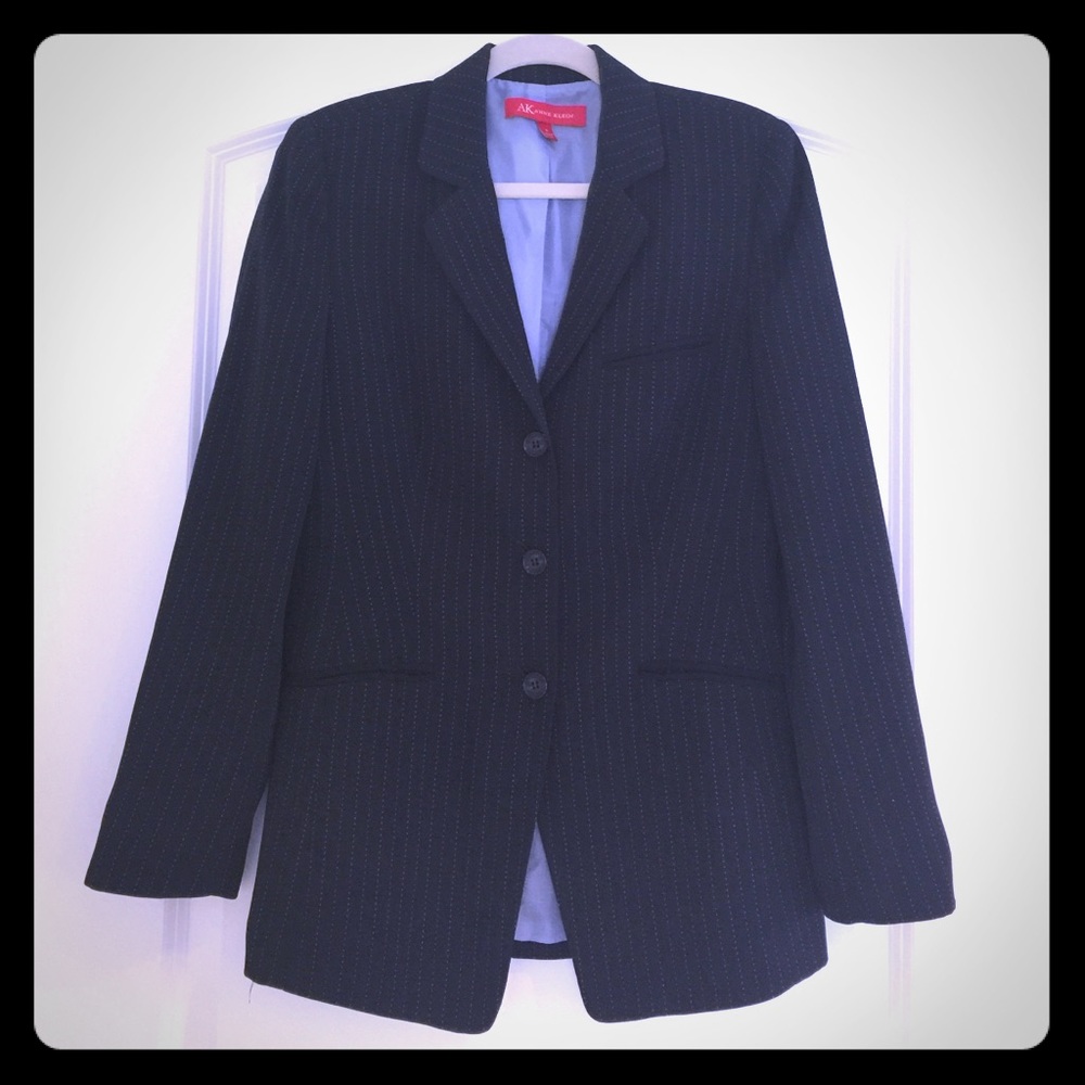 Stripped Navy Jacket