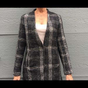 Plaid blazer