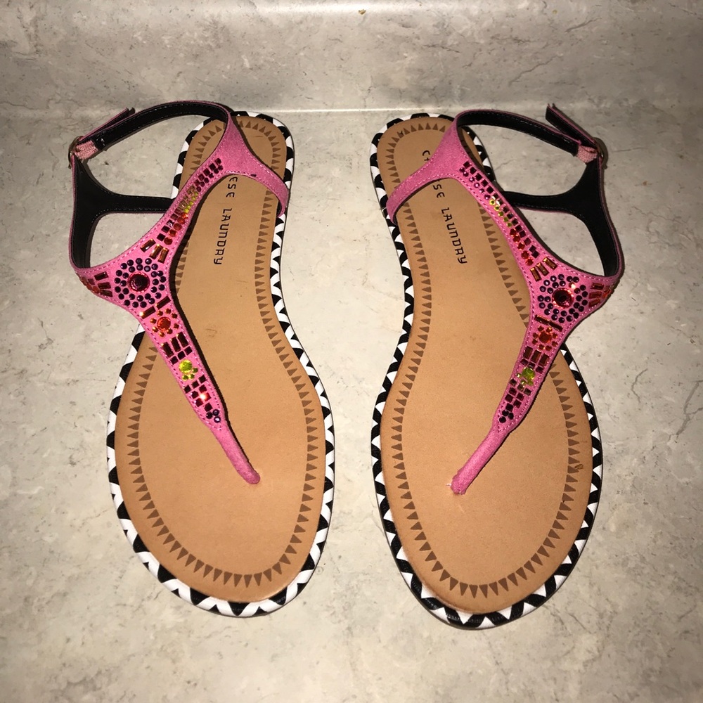 NEW Chinese Laundry Genya Thong Sandal Sz 10