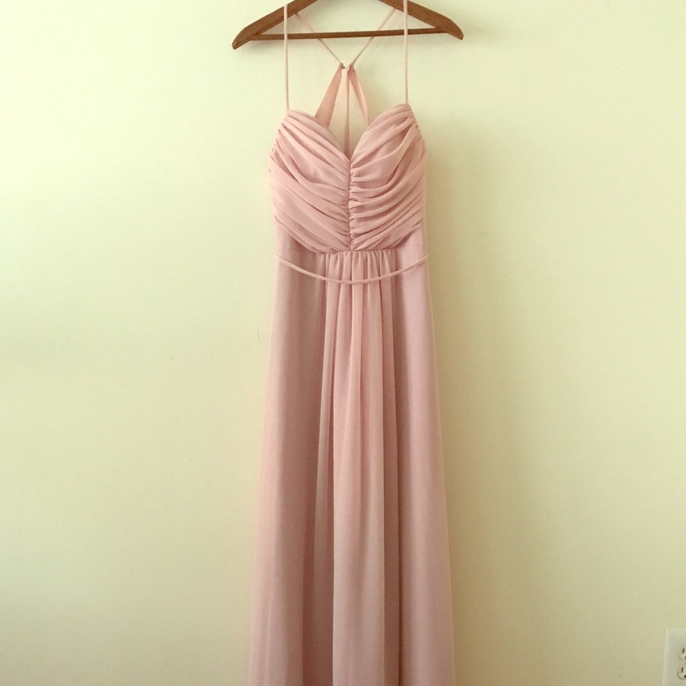 Hayley Paige Occasions Gown in Blush