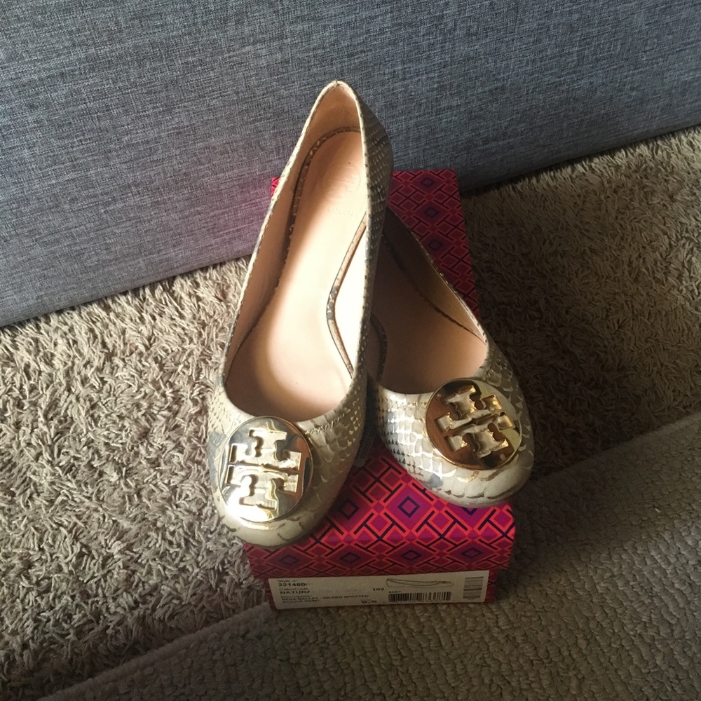 Tory Burch ballet flats.