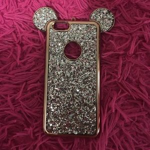 Sparkly Minnie Mouse case