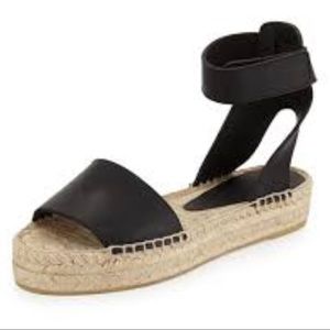 Vince - Edie Platform Espadrille Sandal, Black