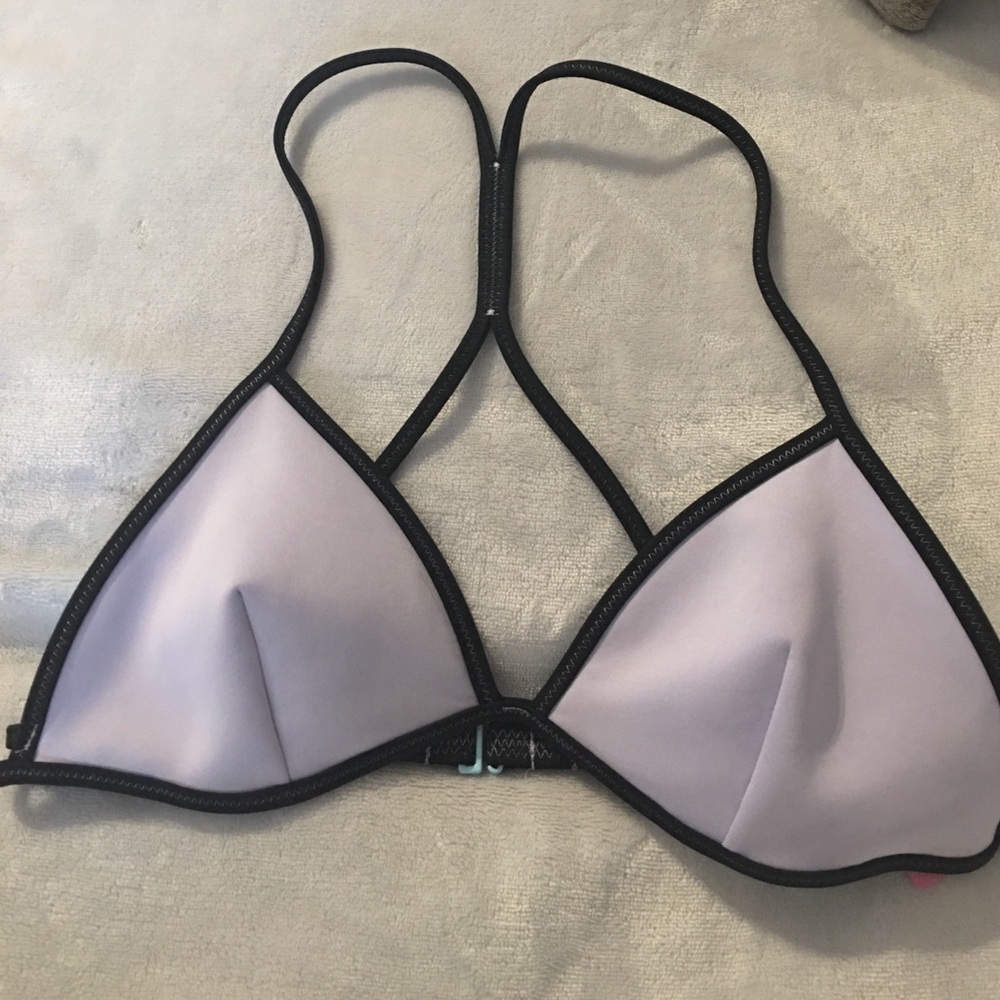 Racerback triangle VS bikini top