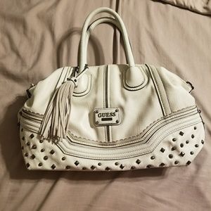 Cream Guess Handbag