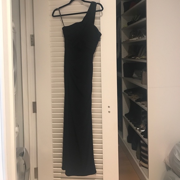 Sorella vita navy one shoulder dress - Picture 2 of 4